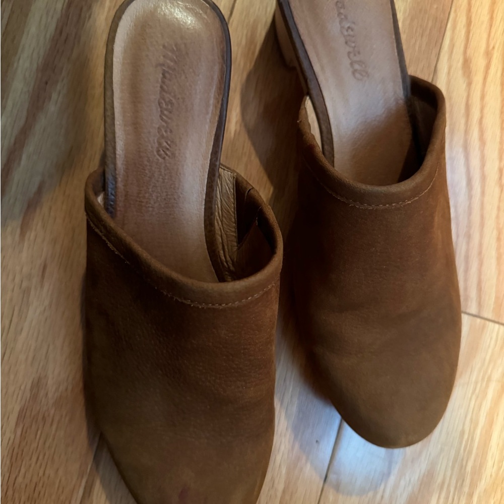 Madewell Brown Leather Women's Mules